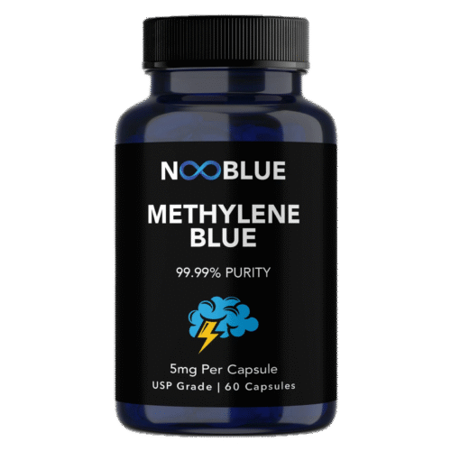 Ultimate Methylene Blue Capsules 60x5mg - NooBlue Premium Methylene Blue