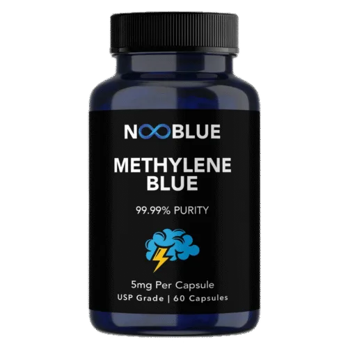 Ultimate Methylene Blue Capsules 60x5mg - NooBlue Premium Methylene Blue