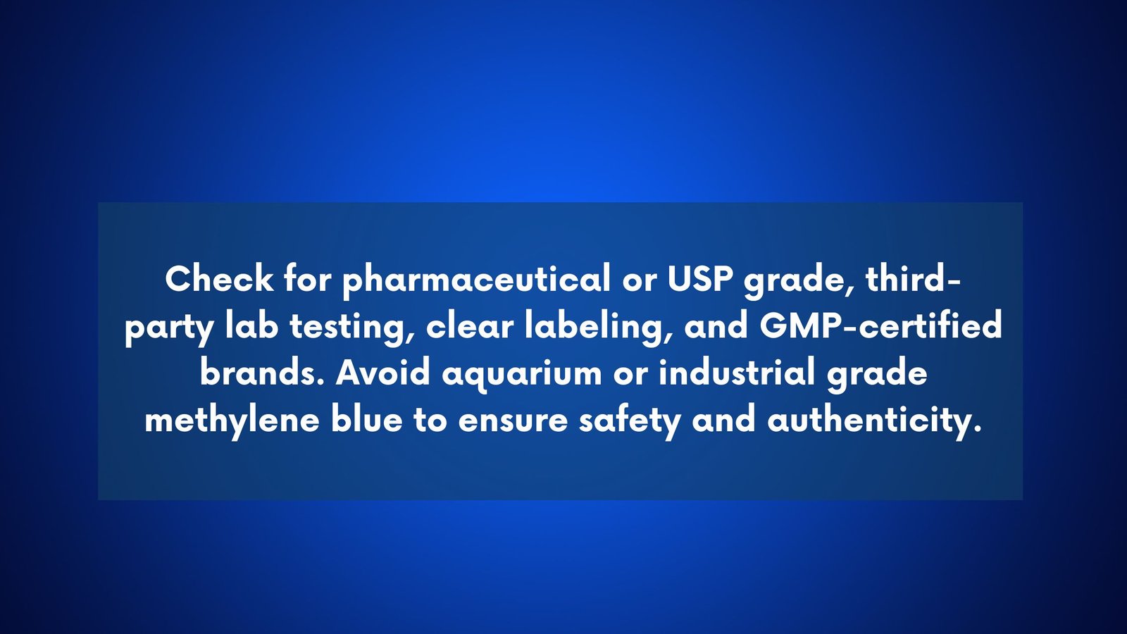 Ways to Find Authentic Methylene Blue