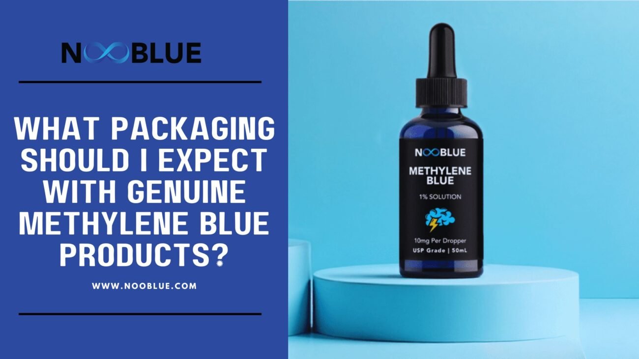 What Packaging Should you Expect with Genuine Methylene Blue Products
