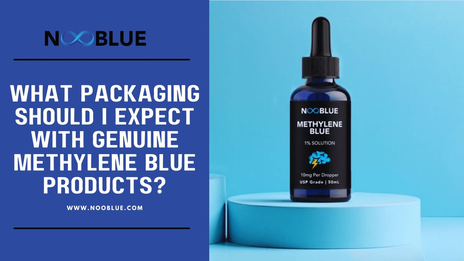 What Packaging Should you Expect with Genuine Methylene Blue Products