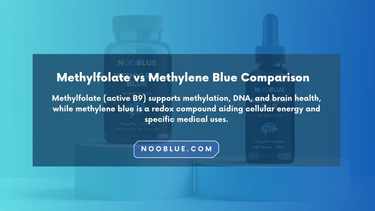 Methylfolate vs Methylene Blue Compared