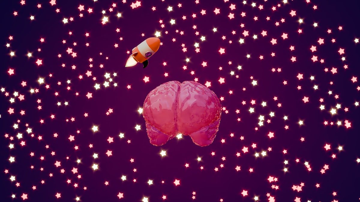 Glowing blue brain neural pathways - methylene blue sleep quality research