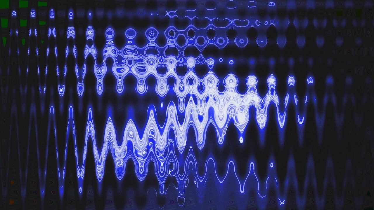 Blu di metilene benefici: liquido blu in una fiala da laboratorio scientifico