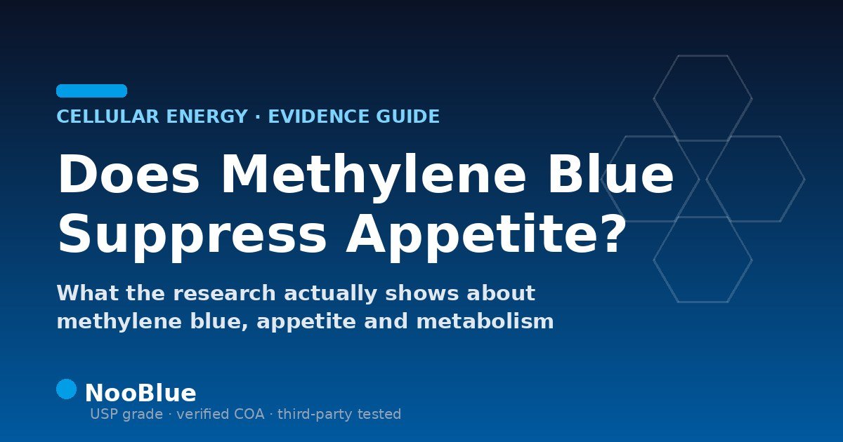 Methylene blue appetite evidence guide featured image