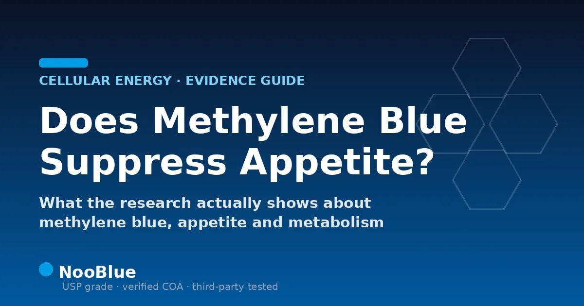 Methylene blue appetite evidence guide featured image