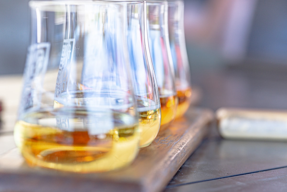Methylene blue die off symptoms explained with laboratory glassware of blue solution