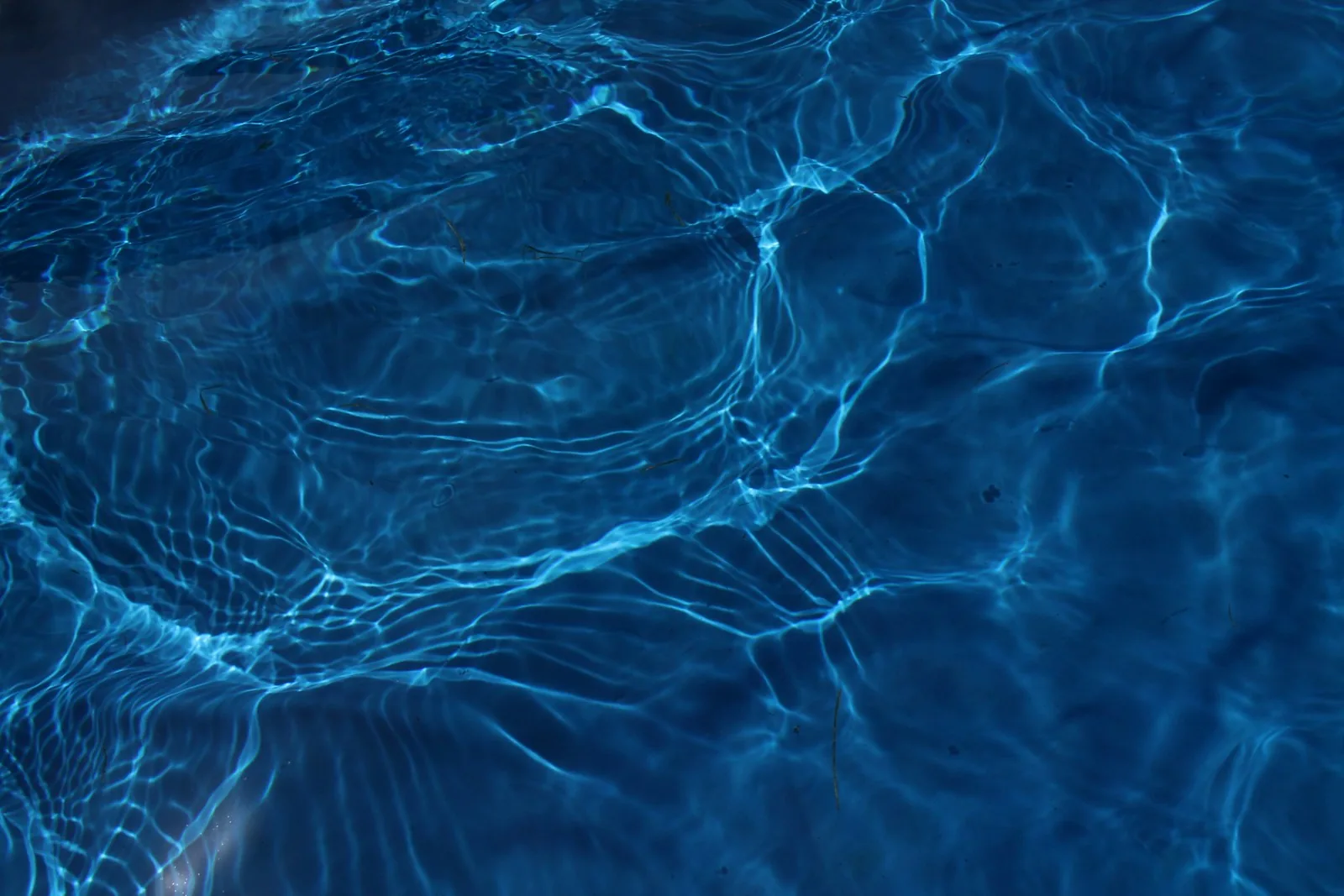 Methylene Blue - deep blue rippling water macro | NooBlue